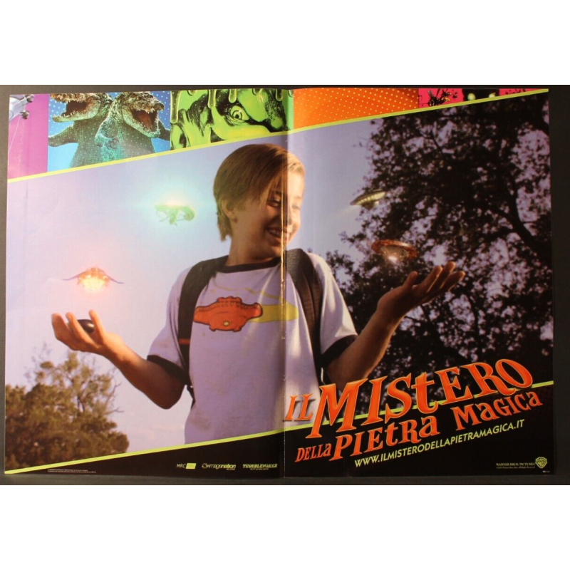 IL MISTERO DELLA PIETRA MAGICA - Rodriguez - Cryer,Bennett - FOTOBUSTA ORIG 2009