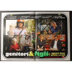 GENITORI & FIGLI - Veronesi - Orlando, Littizzetto - FOTOBUSTA ORIG 2010