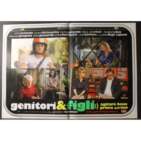 GENITORI & FIGLI - Veronesi - Orlando, Littizzetto - FOTOBUSTA ORIG 2010