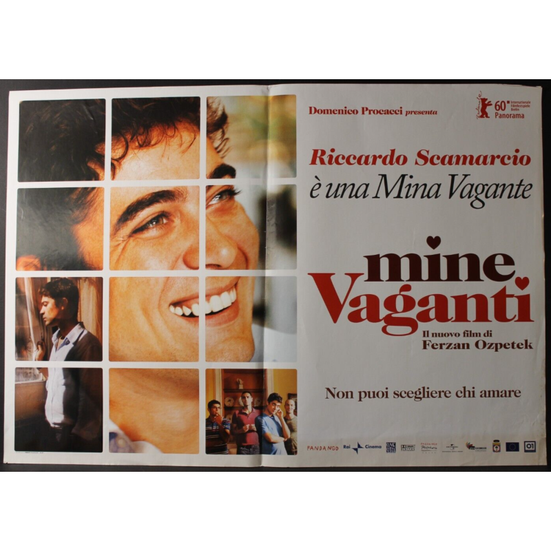 MINE VAGANTI - Ozpetek - Grimaudo, Scamarcio - FOTOBUSTA ORIG 2010