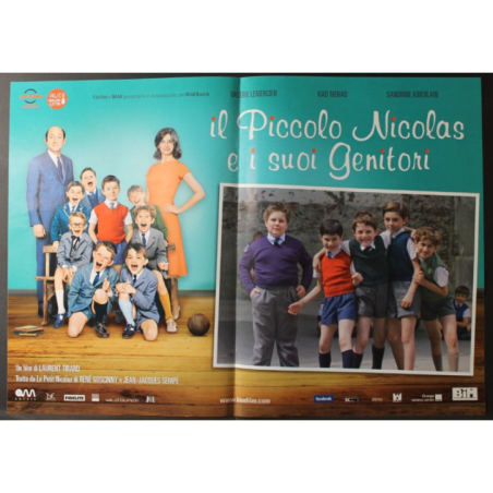 IL PICCOLO NICOLAS E I SUOI GENITORI - Tirard - Godart,Merad-FOTOBUSTA ORIG 2009