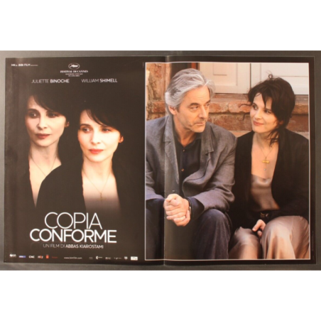 COPIA CONFORME - Kiarostami - Binoche, Shimell - FOTOBUSTA ORIGINALE 2010