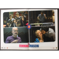 FEMMINE CONTRO MASCHI - Brizzi - Brilli Bisio - FOTOBUSTA ORIGINALE 2011