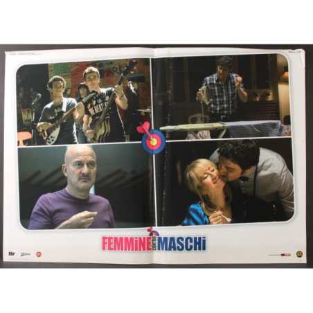 FEMMINE CONTRO MASCHI - Brizzi - Brilli Bisio - FOTOBUSTA ORIGINALE 2011