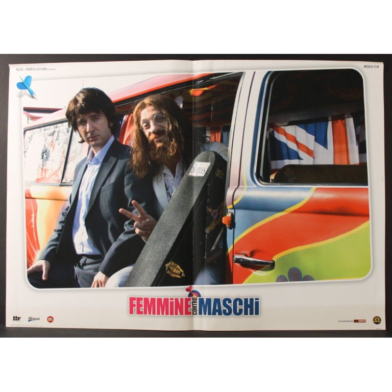 FEMMINE CONTRO MASCHI - Brizzi - Brilli Bisio - FOTOBUSTA ORIGINALE 2011