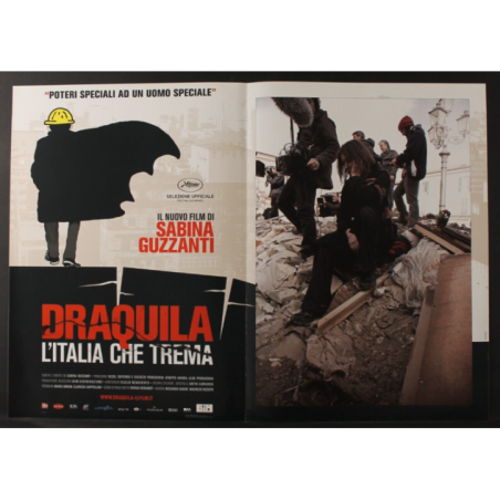 DRAQUILA L'ITALIA CHE TREMA - Guzzanti - Guzzanti - FOTOBUSTA ORIGINALE 2010