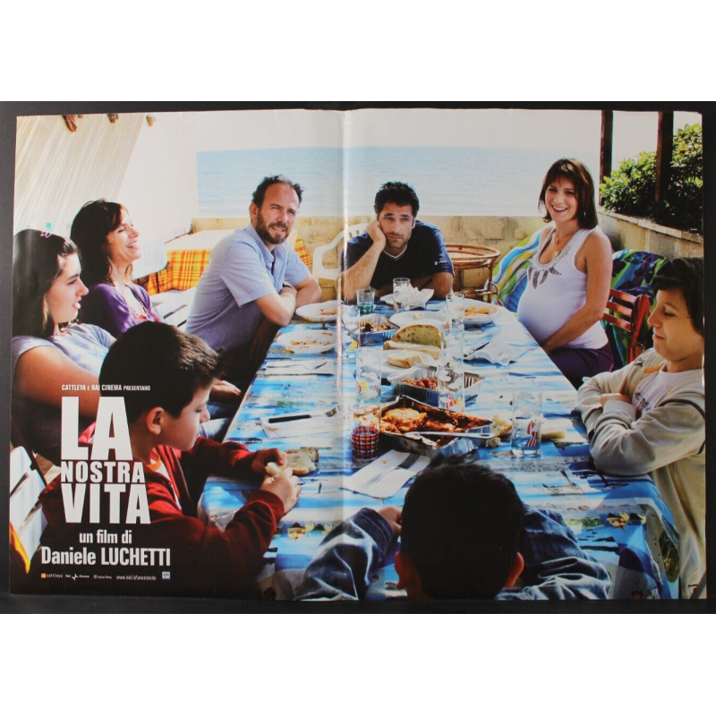 LA NOSTRA VITA - Luchetti - Germano, Bova - FOTOBUSTA ORIGINALE 2010