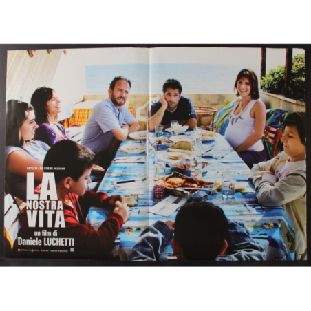 LA NOSTRA VITA - Luchetti - Germano, Bova - FOTOBUSTA ORIGINALE 2010