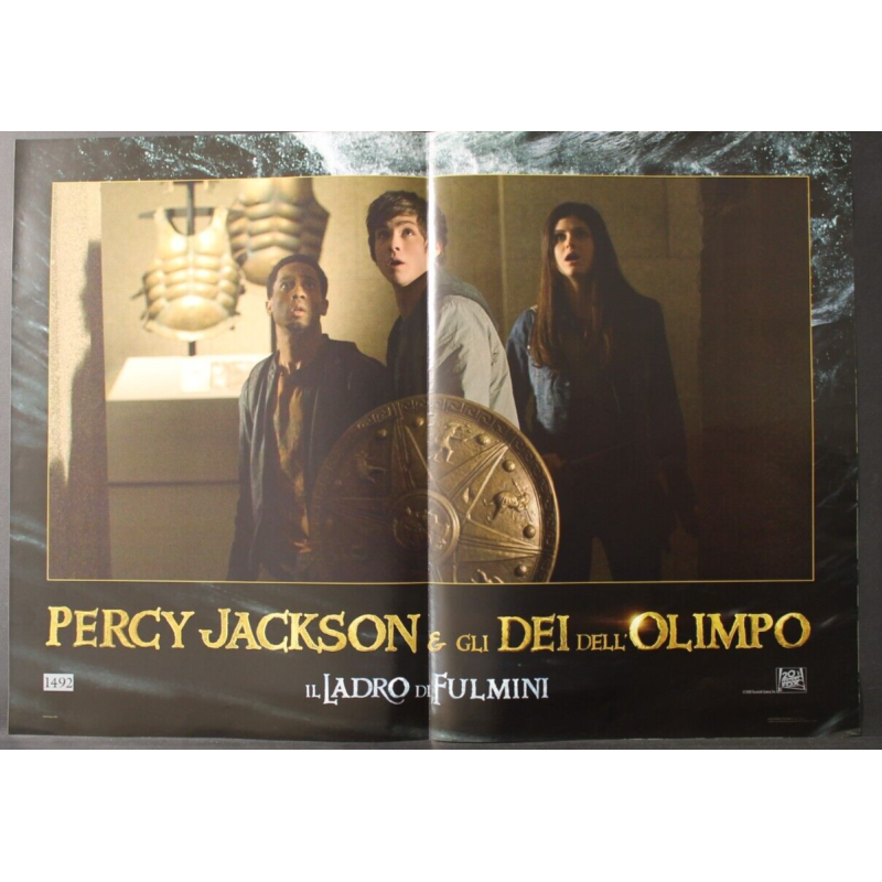 PERCY JACKSON & DEI DELL'OLIMPO - Columbus - Lerman, Abel - FOTOBUSTA ORIG 2010