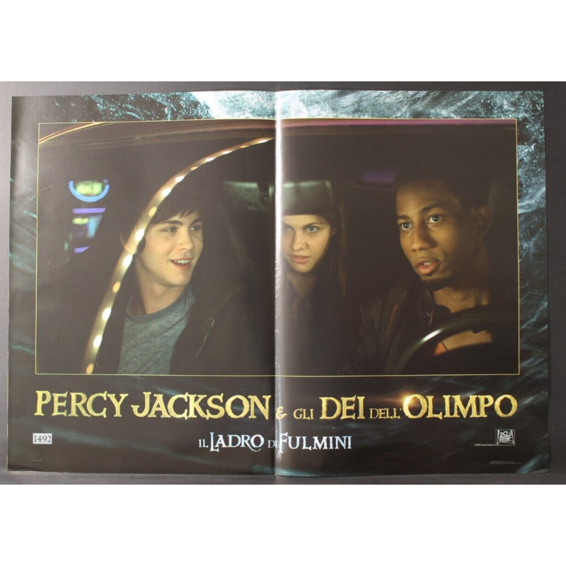 PERCY JACKSON & DEI DELL'OLIMPO - Columbus - Lerman, Abel - FOTOBUSTA ORIG 2010