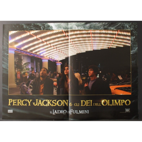 PERCY JACKSON & DEI DELL'OLIMPO - Columbus - Lerman, Abel - FOTOBUSTA ORIG 2010