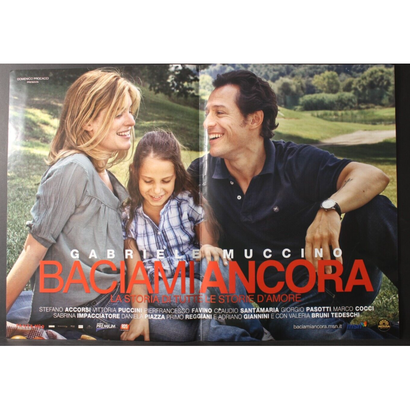 BACIAMI ANCORA - Muccino - Accorsi, Puccini - FOTOBUSTA ORIGINALE 2010