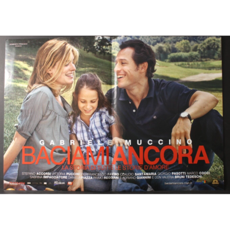 BACIAMI ANCORA - Muccino - Accorsi, Puccini - FOTOBUSTA ORIGINALE 2010