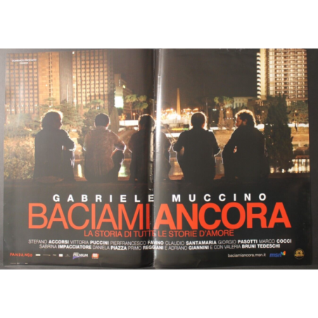 BACIAMI ANCORA - Muccino - Accorsi, Puccini - FOTOBUSTA ORIGINALE 2010