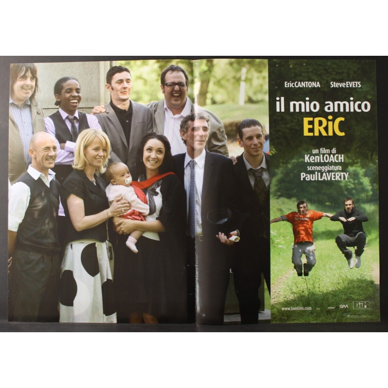 IL MIO AMICO ERIC - Loach - Evets, Cantona - FOTOBUSTA ORIGINALE 2009