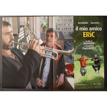 IL MIO AMICO ERIC - Loach - Evets, Cantona - FOTOBUSTA ORIGINALE 2009