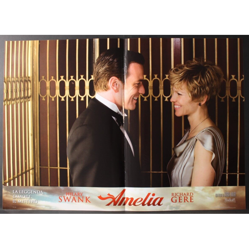 AMELIA - Nair - Gere, Swank - FOTOBUSTA ORIGINALE 2009