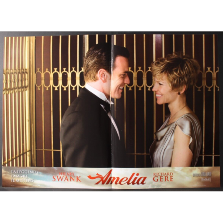 AMELIA - Nair - Gere, Swank - FOTOBUSTA ORIGINALE 2009