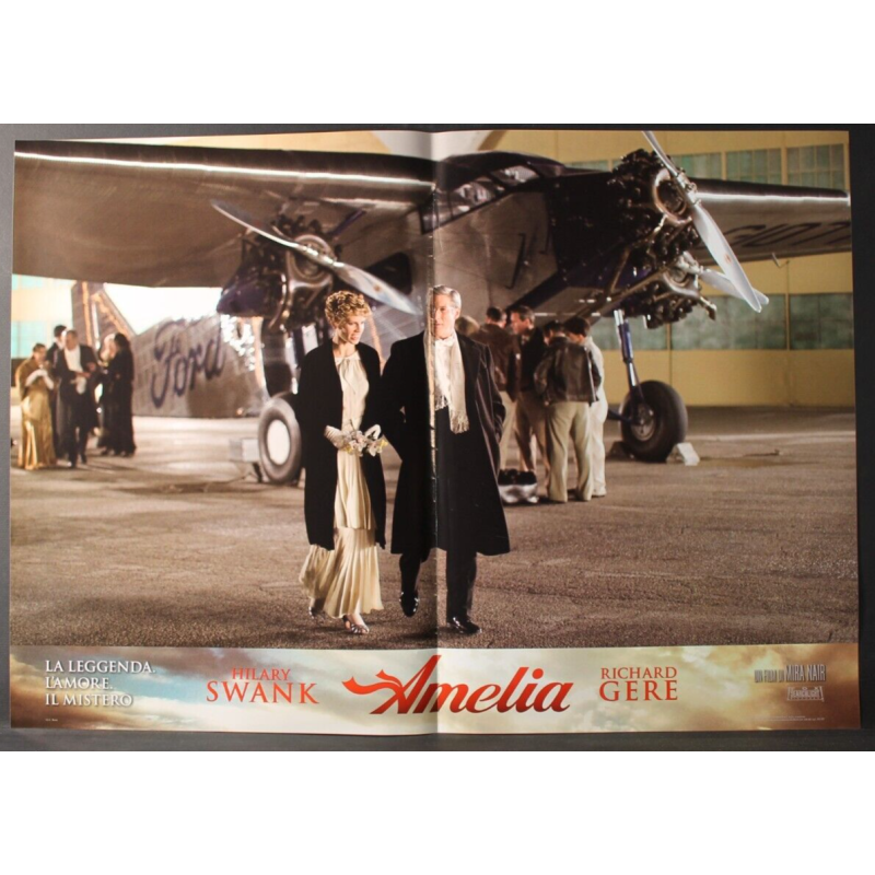 AMELIA - Nair - Gere, Swank - FOTOBUSTA ORIGINALE 2009