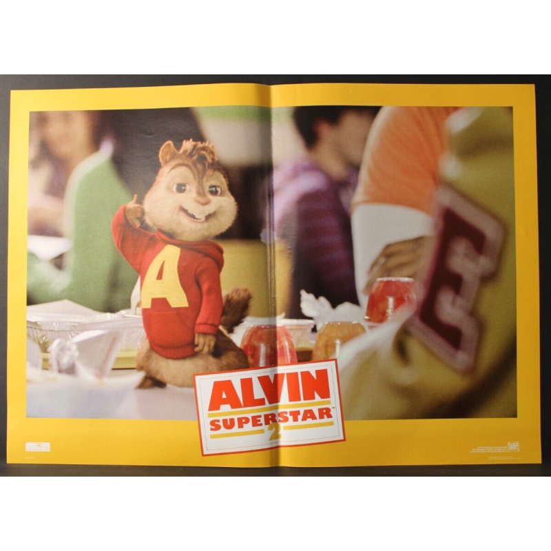 ALVIN SUPERSTAR 2 - Thomas -Levi, Lee - FOTOBUSTA ORIGINALE 2009