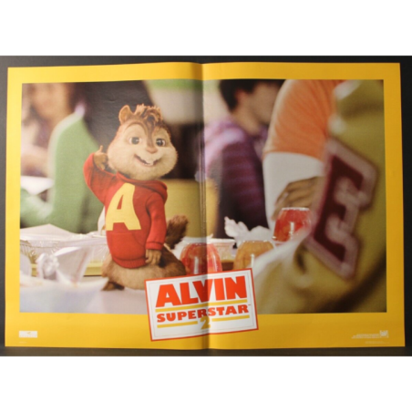 ALVIN SUPERSTAR 2 - Thomas -Levi, Lee - FOTOBUSTA ORIGINALE 2009