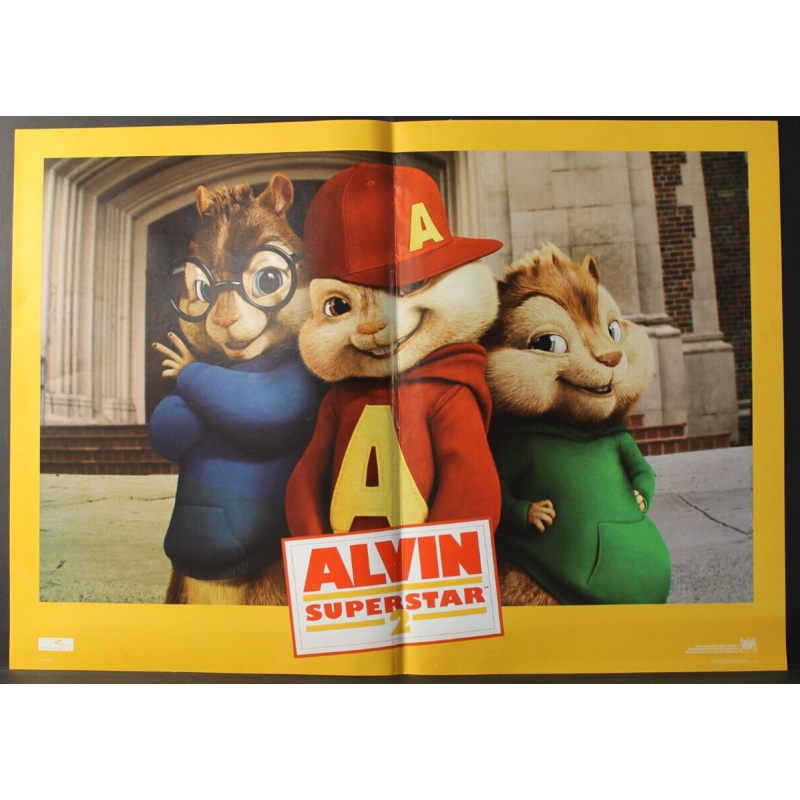 ALVIN SUPERSTAR 2 - Thomas -Levi, Lee - FOTOBUSTA ORIGINALE 2009