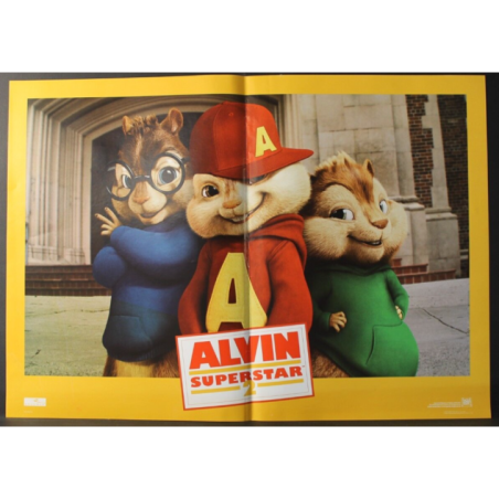 ALVIN SUPERSTAR 2 - Thomas -Levi, Lee - FOTOBUSTA ORIGINALE 2009