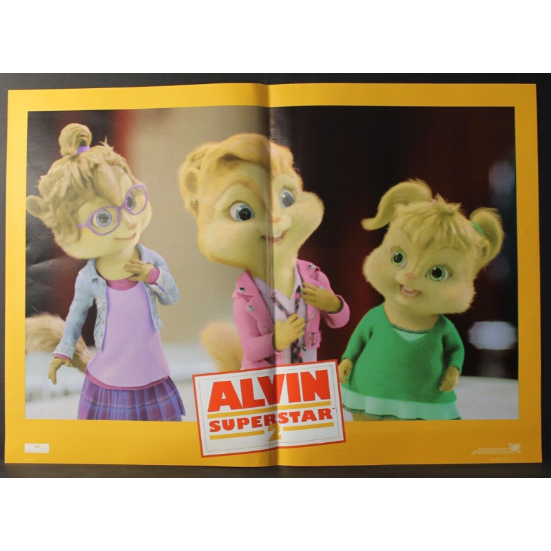 ALVIN SUPERSTAR 2 - Thomas -Levi, Lee - FOTOBUSTA ORIGINALE 2009