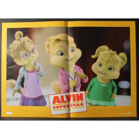 ALVIN SUPERSTAR 2 - Thomas -Levi, Lee - FOTOBUSTA ORIGINALE 2009