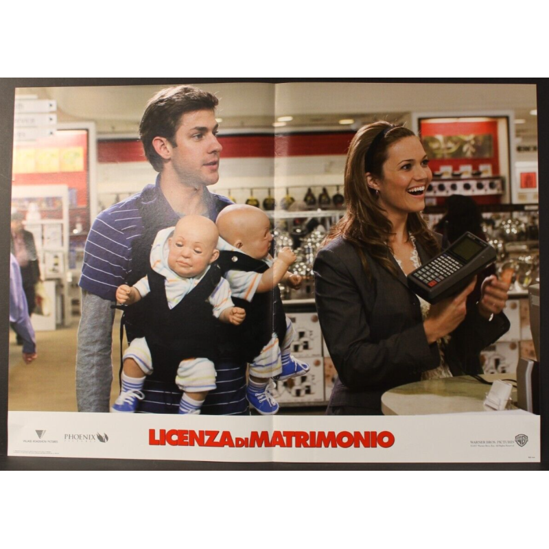 LICENZA DI MATRIMONIO - Kwapis - Williams, Moore - FOTOBUSTA ORIGINALE 2007