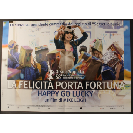 LA FELICITA' PORTA FORTUNA - Leigh - Hawkins - FOTOBUSTA ORIGINALE 2008
