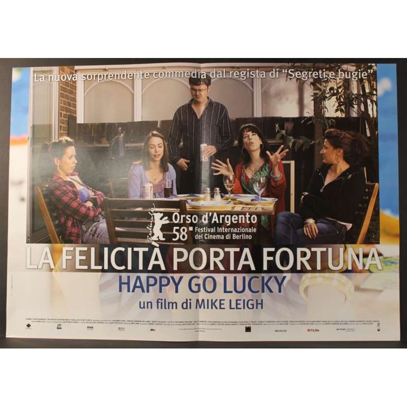 LA FELICITA' PORTA FORTUNA - Leigh - Hawkins - FOTOBUSTA ORIGINALE 2008
