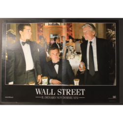 WALL STREET - Stone - LaBeouf, Douglas - FOTOBUSTA ORIGINALE 2010