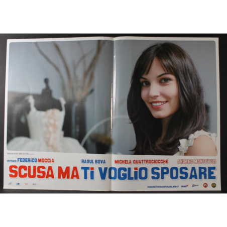 SCUSA MA TI VOGLIO SPOSARE - Moccia - Bova - FOTOBUSTA ORIGINALE 2006