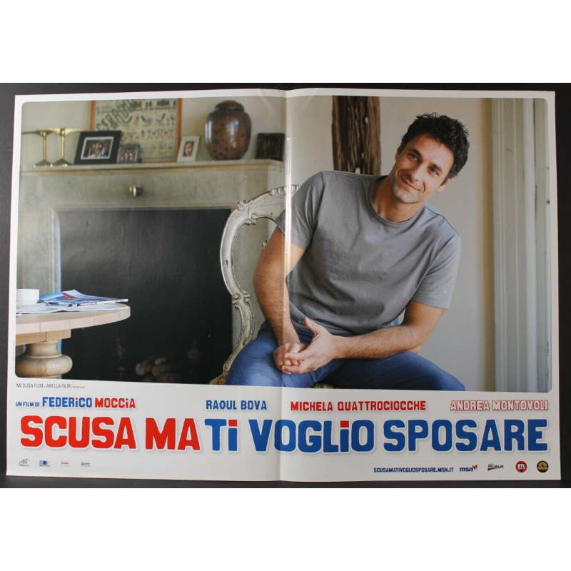 SCUSA MA TI VOGLIO SPOSARE - Moccia - Bova - FOTOBUSTA ORIGINALE 2006