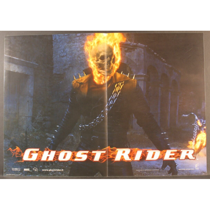 GHOST RIDER - Johnson - Cage, Mendes - FOTOBUSTA ORIGINALE 2007