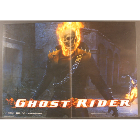GHOST RIDER - Johnson - Cage, Mendes - FOTOBUSTA ORIGINALE 2007