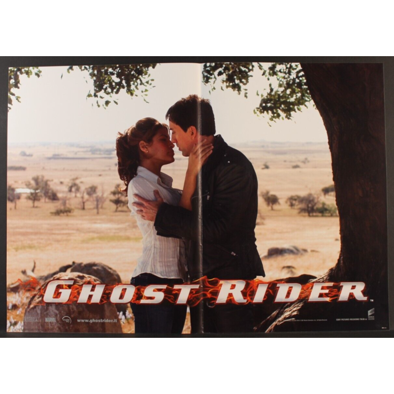 GHOST RIDER - Johnson - Cage, Mendes - FOTOBUSTA ORIGINALE 2007