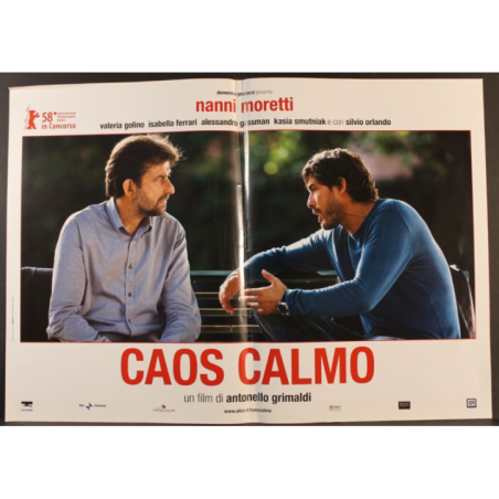 CAOS CALMO - Grimaldi - Gassmann, Moretti - FOTOBUSTA ORIGINALE 2008