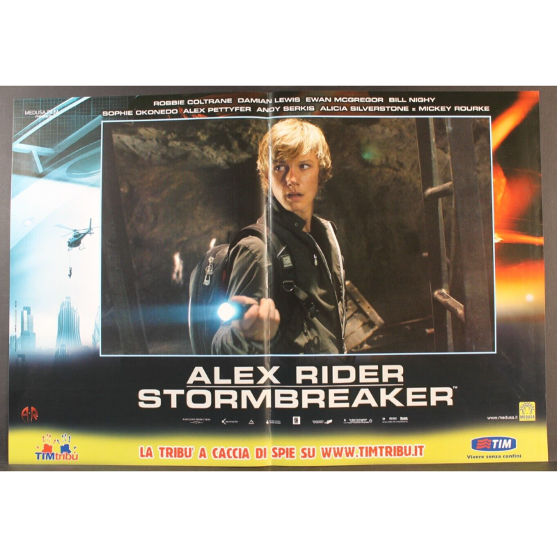 ALEX RIDER STORMBREAKER - Sax - Rourke, Pettyfer - FOTOBUSTA ORIGINALE 2006