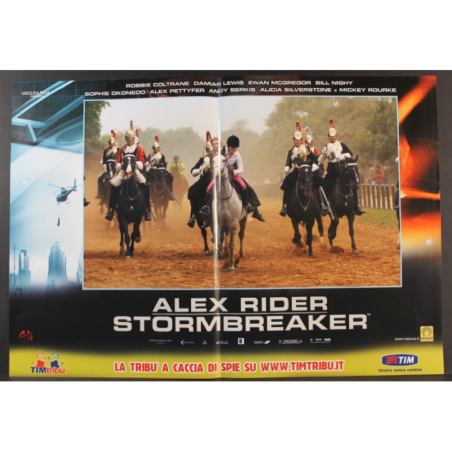 ALEX RIDER STORMBREAKER - Sax - Rourke, Pettyfer - FOTOBUSTA ORIGINALE 2006