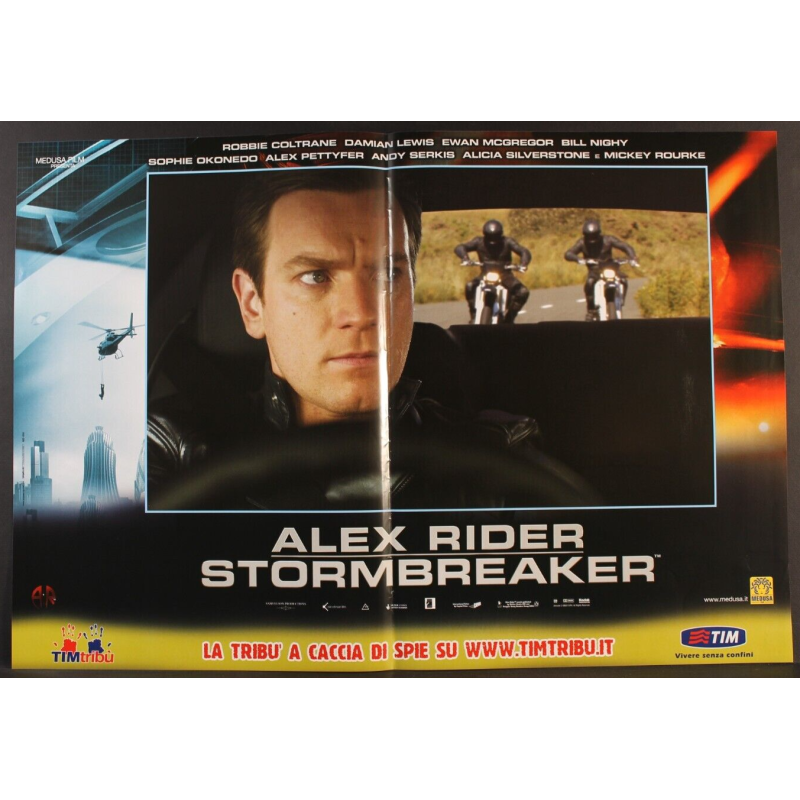 ALEX RIDER STORMBREAKER - Sax - Rourke, Pettyfer - FOTOBUSTA ORIGINALE 2006