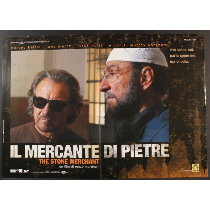 IL MERCANTE DI PIETRE - Martinelli - Keitel, March -FOTOBUSTA ORIGINALE 2006