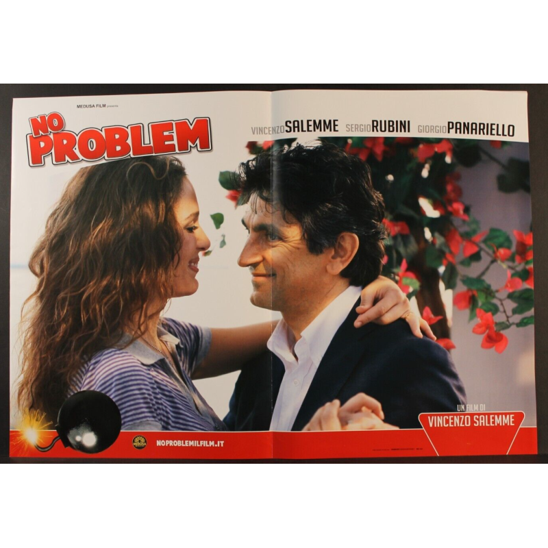 NO PROBLEM - Salemme - Salemme, Panariello - FOTOBUSTA ORIGINALE 2008
