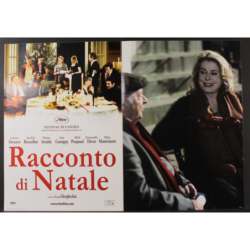 RACCONTO DI NATALE - Desplechin - Deneuve, Amalric - FOTOBUSTA ORIGINALE 2008