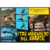 I TRE MAGNIFICI DEL KARATE - Nan - Yin, Hsiung - FOTOBUSTA ORIGINALE 1973