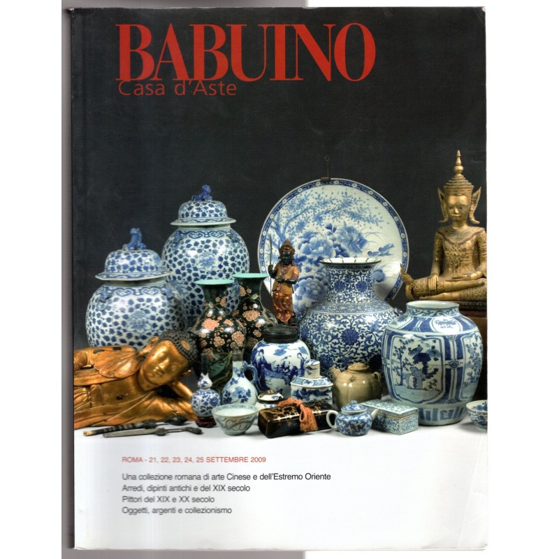 BABUINO. ROMA. ANTIQUARIATO VARIO. CATALOGO ASTA 21-25 SETTEMBRE 2009