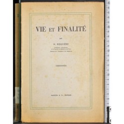 Vie et finalité