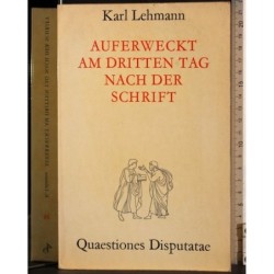 Auferweckt am dritten tag nach der schrift