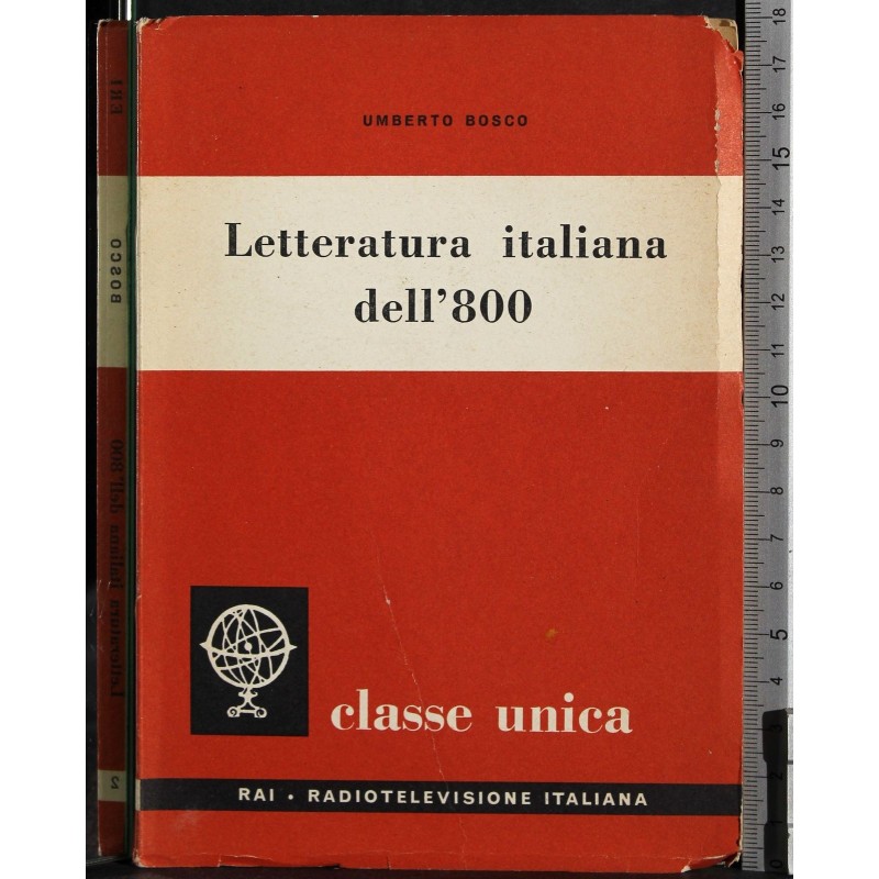 Letteratura italiana dell'800